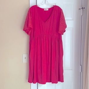 Azra Coral dress Holly Harper -sz XXl -bright pink